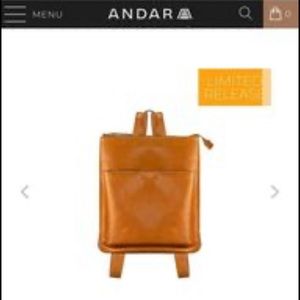 COPY - Camel tan Andar mini bag “The Addison”